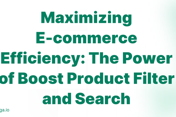 Maximizing E-commerce Efficiency: The Power of Boost Product Filter and Search